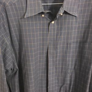 Men’s long sleeve dress shirt Roundtree & York